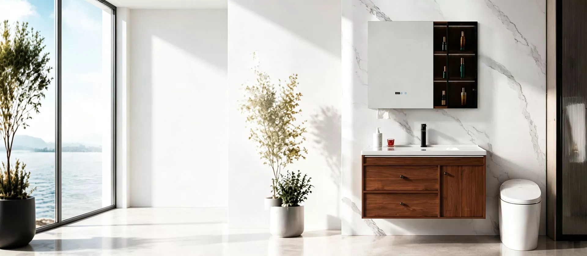 Nhà sản xuất bàn trang điểm phòng tắm chuyên nghiệp