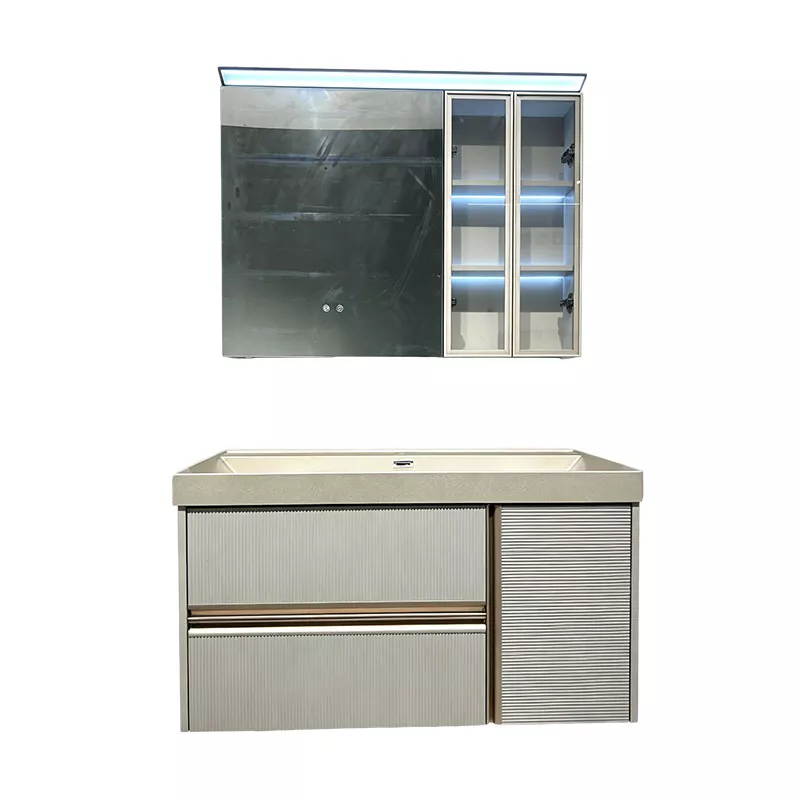Bàn trang điểm phòng tắm PVC sang trọng hiện đại